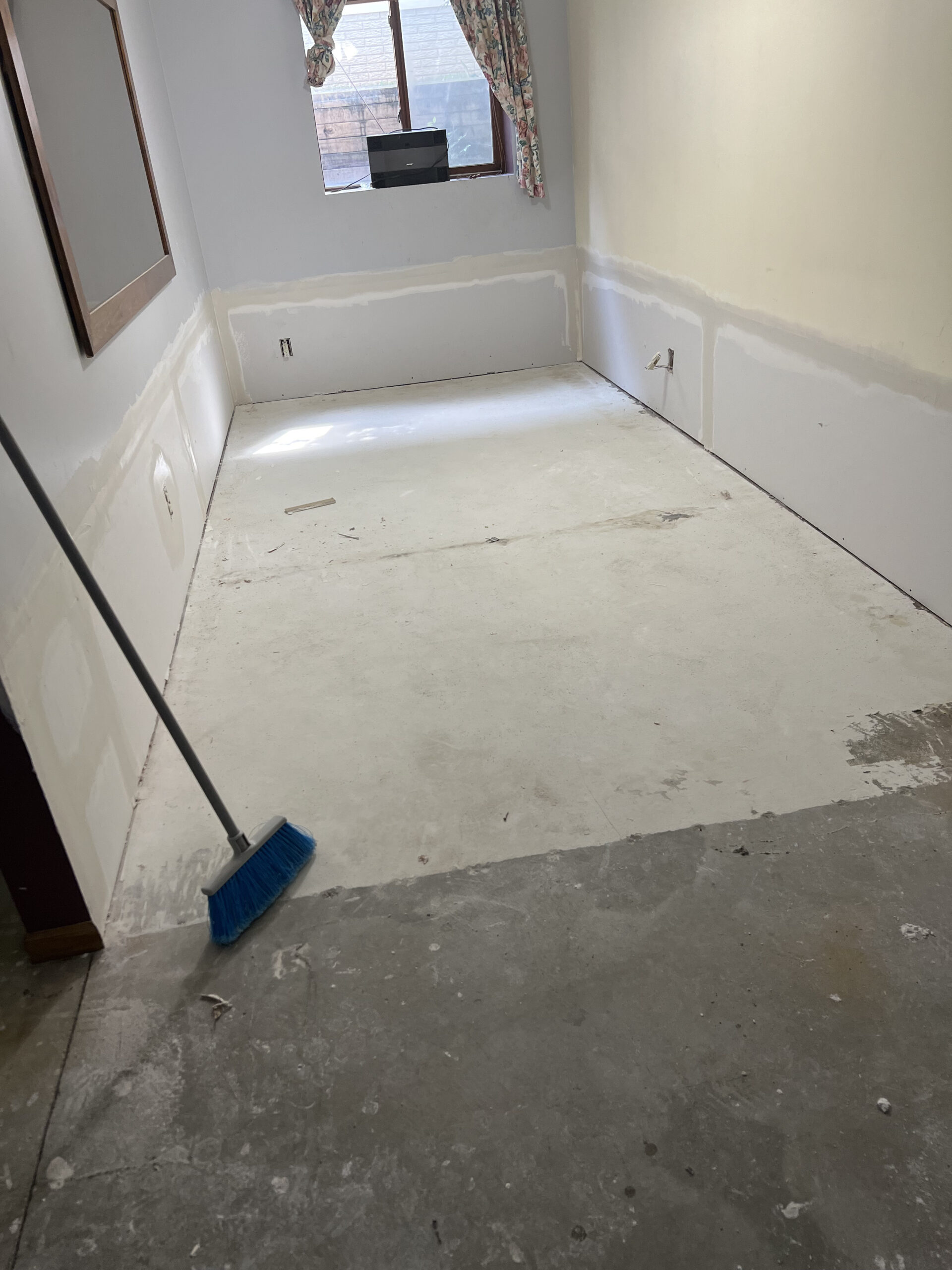 Flood cut install